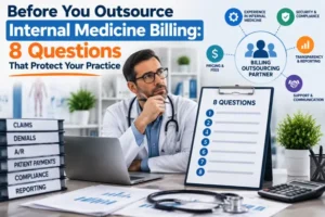 Before You Outsource Internal Medicine Billing: 8 Questions That Protect Your Practice
